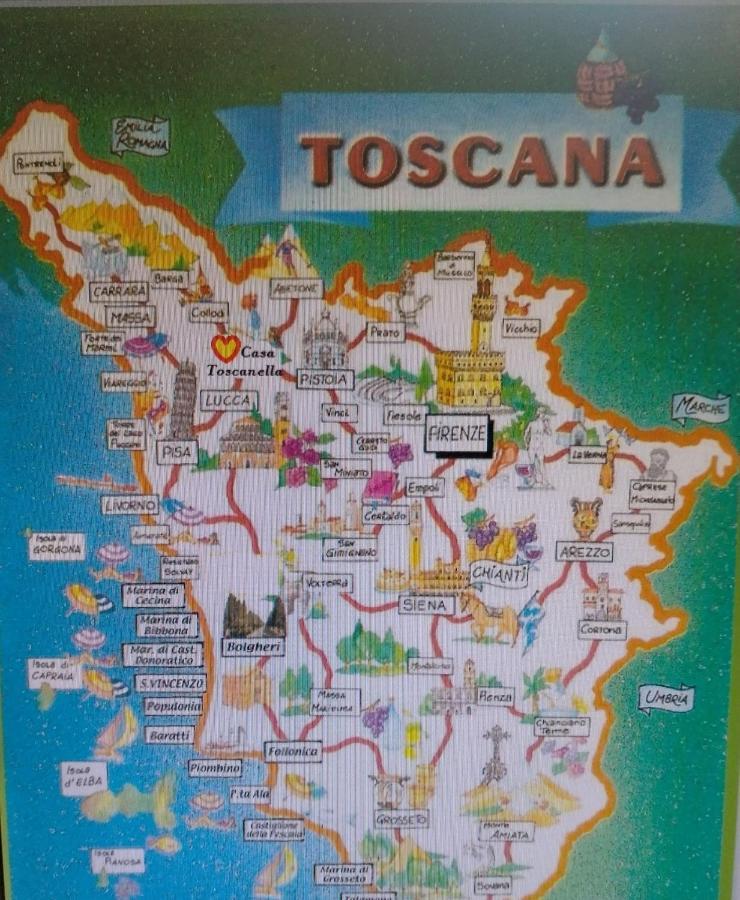 Casa Toscanella Apartman Pescia Kültér fotó